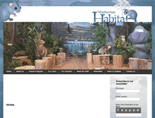 Tablet Screenshot of habitattree.com.au
